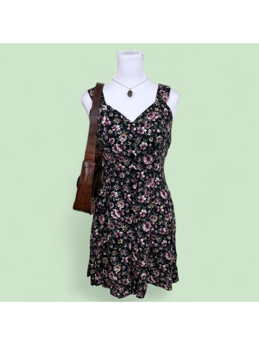 90s floral whimsygoth cottagecore romper